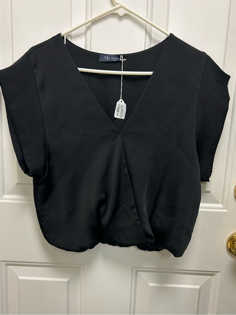 KLD Signature Blouse -Black